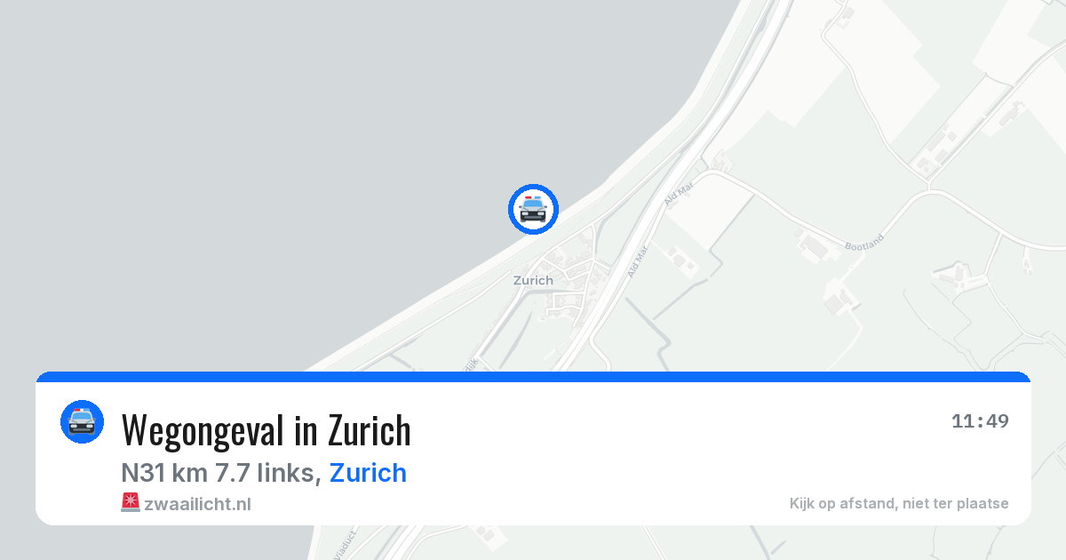 Wegongeval in Zurich — 1 mei 2026