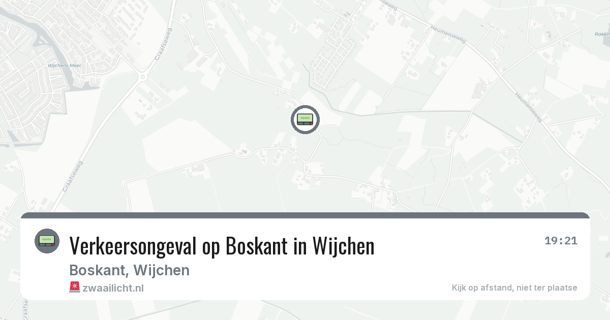 Verkeersongeval op Boskant in Wijchen — 30 jun 2026