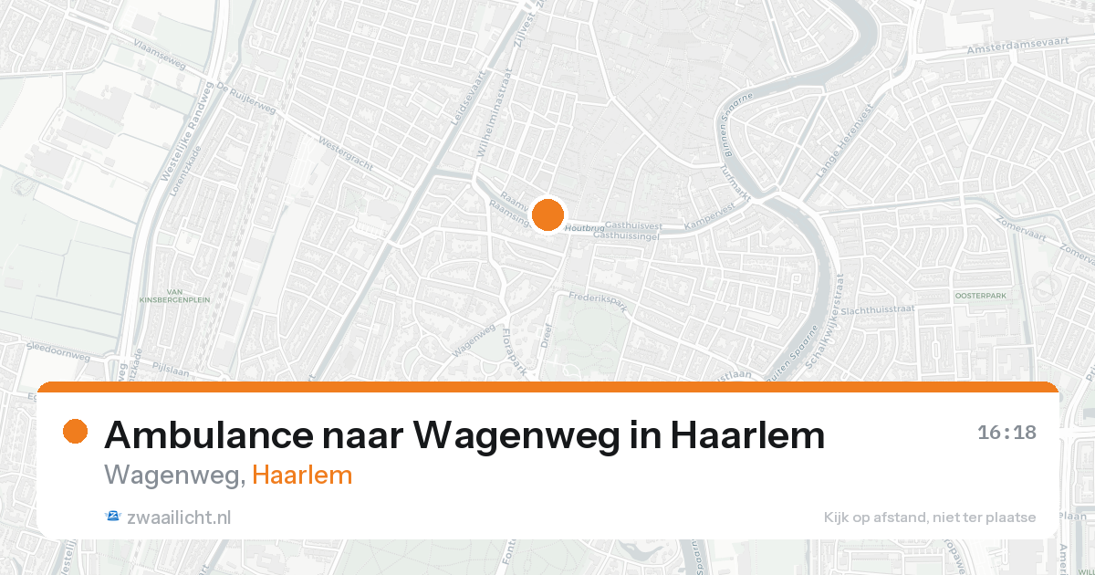 Ambulance naar Wagenweg in Haarlem — 7 feb 2026