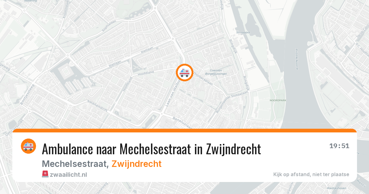 Ambulance naar Mechelsestraat in Zwijndrecht — 28 jun 2026