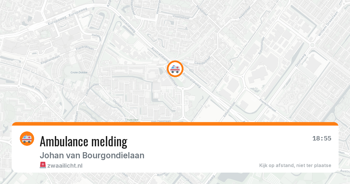 Ambulance melding — 8 feb 2026