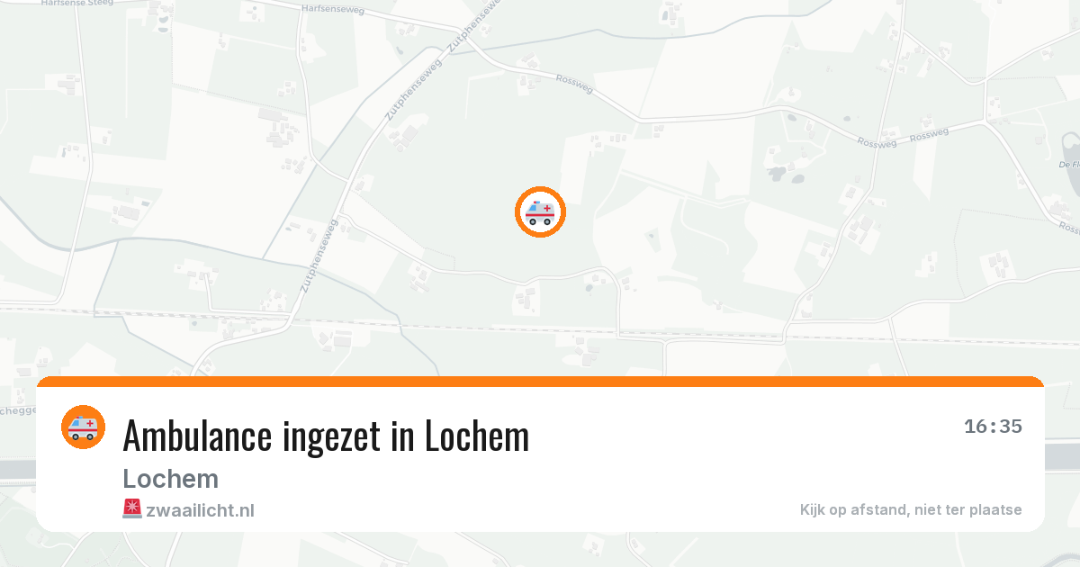 Ambulance ingezet in Lochem — 23 jul 2026