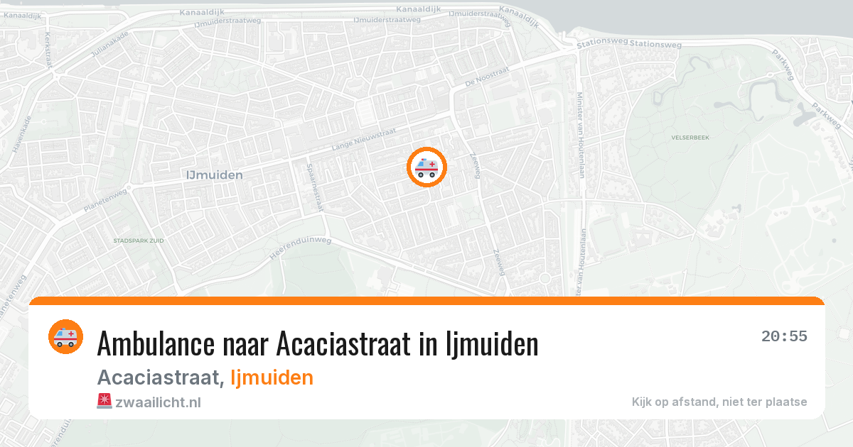 Ambulance naar Acaciastraat in Ijmuiden — 18 jun 2026