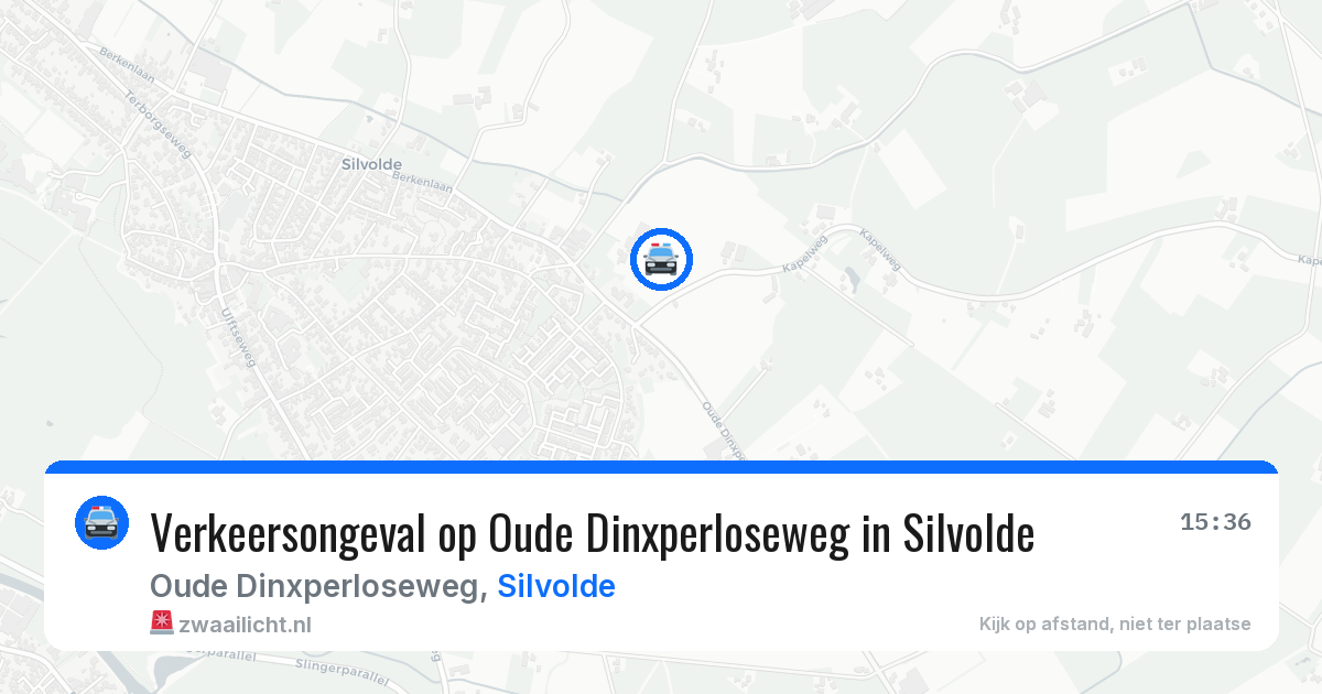 Verkeersongeval op Oude Dinxperloseweg in Silvolde — 7 mei 2026