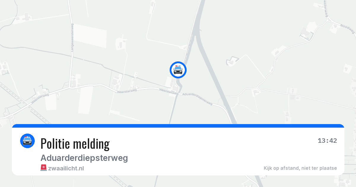 Politie melding — 19 jun 2026