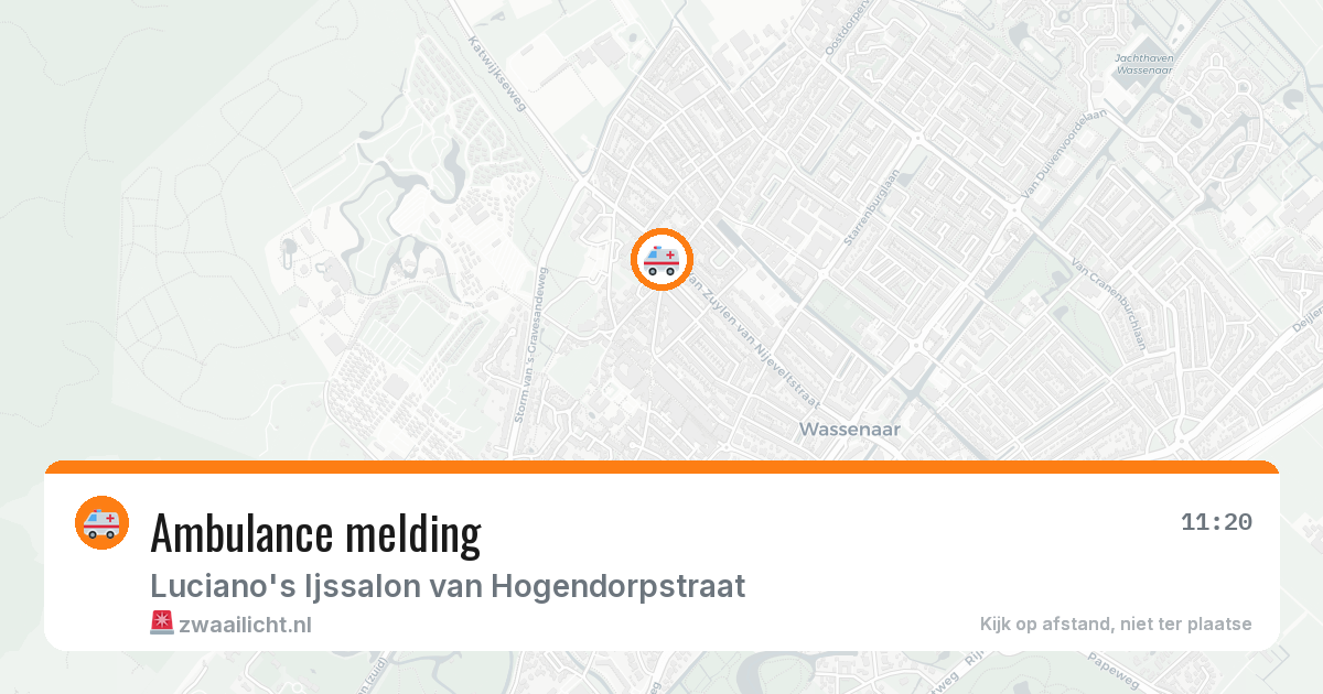 Ambulance melding — 10 feb 2026