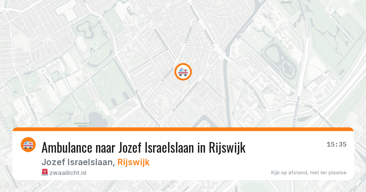 Ambulance naar Jozef Israelslaan in Rijswijk — 26 jun 2026