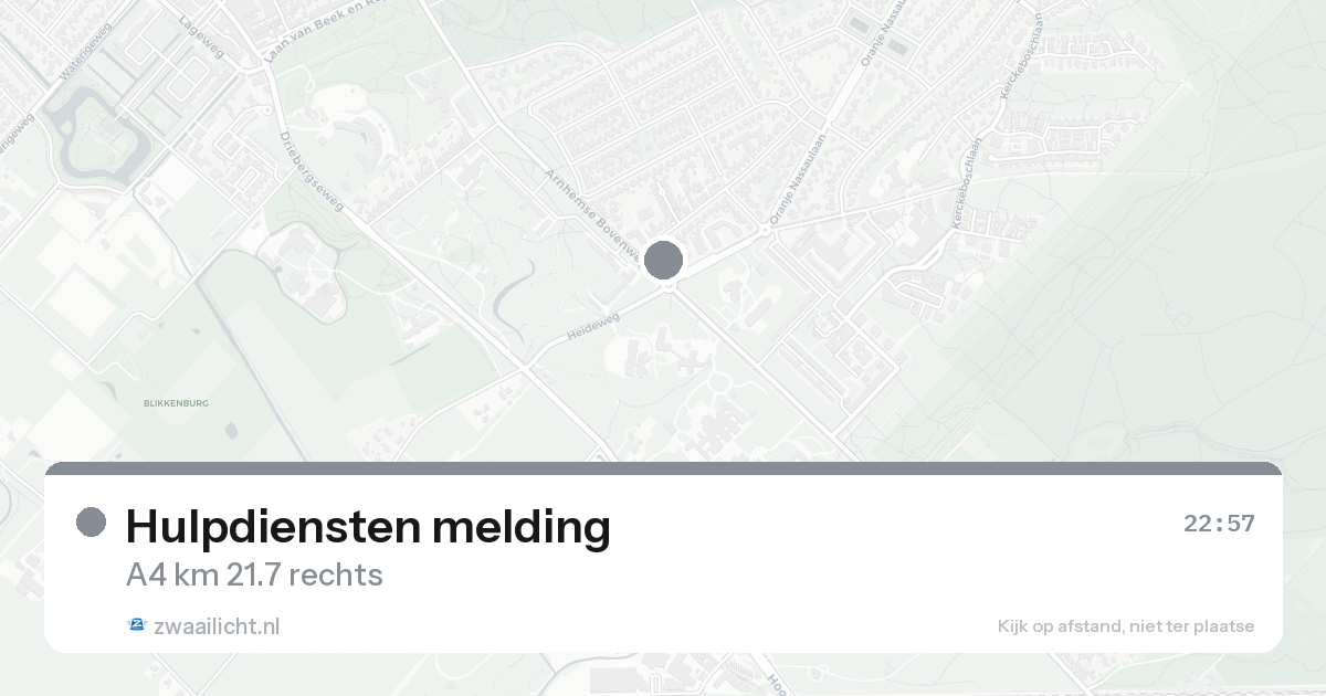 Hulpdiensten melding — 7 feb 2026