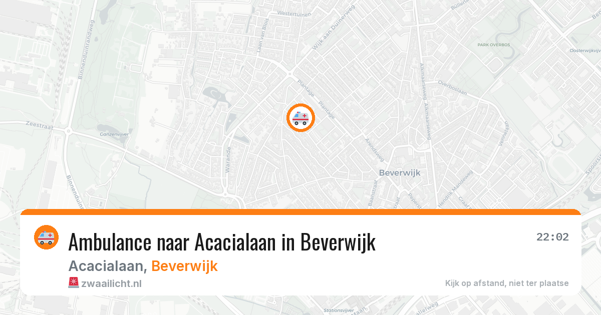Ambulance naar Acacialaan in Beverwijk — 11 aug 2026