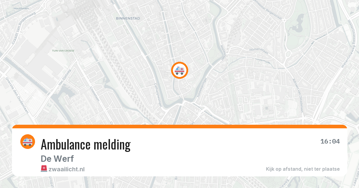 Ambulance melding — 2 jul 2026
