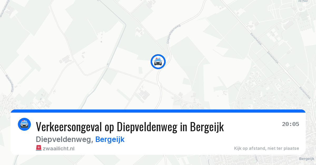 Verkeersongeval op Diepveldenweg in Bergeijk — 28 mei 2026