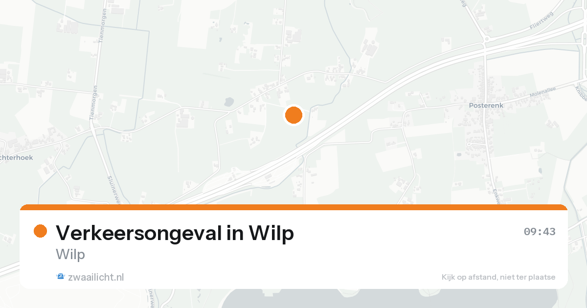 Verkeersongeval in Wilp — 21 aug 2026