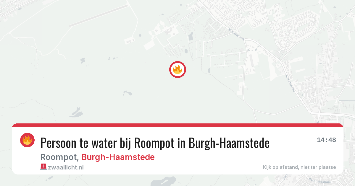 Persoon te water bij Roompot in Burgh-Haamstede — 9 aug 2026