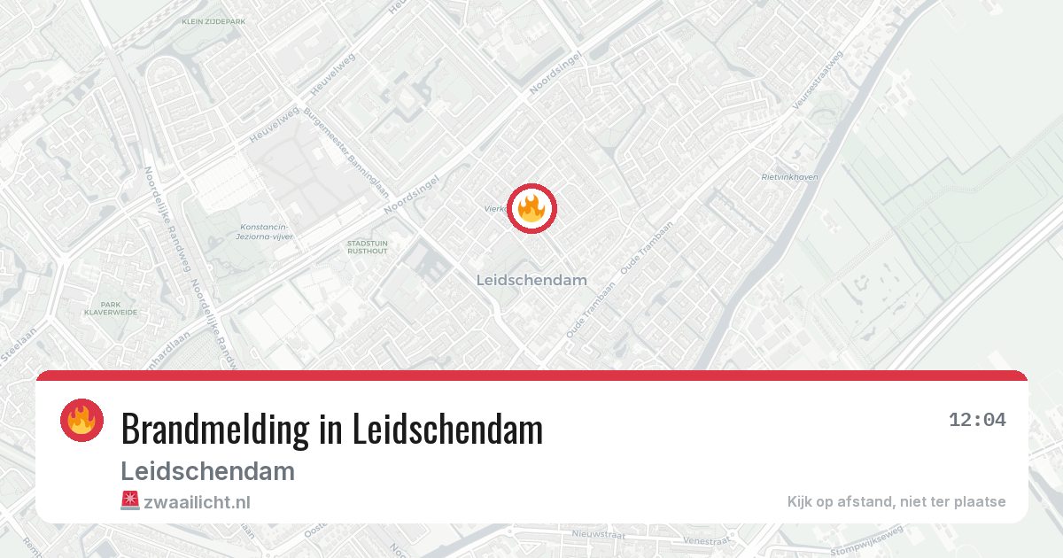 Brandmelding in Leidschendam — 24 jun 2026