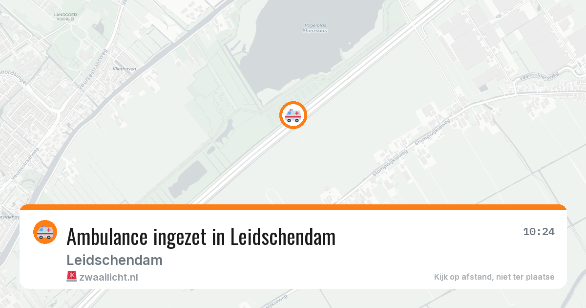 Ambulance ingezet in Leidschendam — 23 mrt 2026