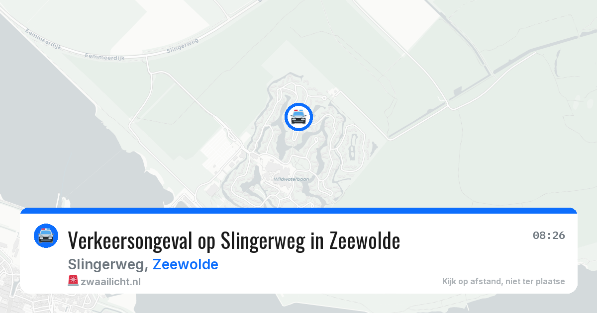 Verkeersongeval op Slingerweg in Zeewolde — 6 jun 2026