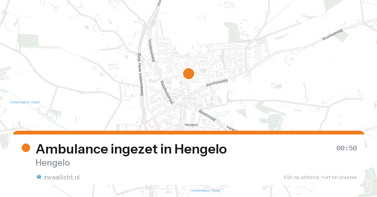 Ambulance ingezet in Hengelo — 6 feb 2026