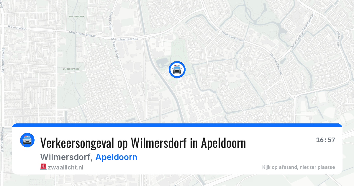 Verkeersongeval op Wilmersdorf in Apeldoorn — 2 jun 2026
