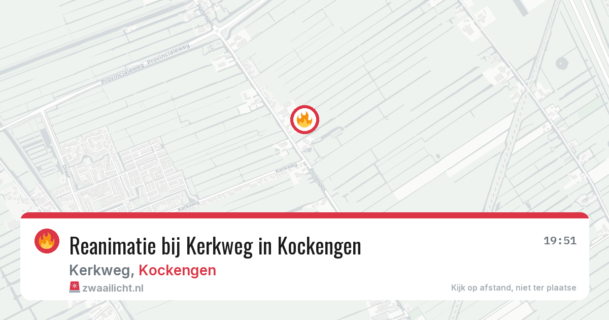 Reanimatie bij Kerkweg in Kockengen — 24 jul 2026