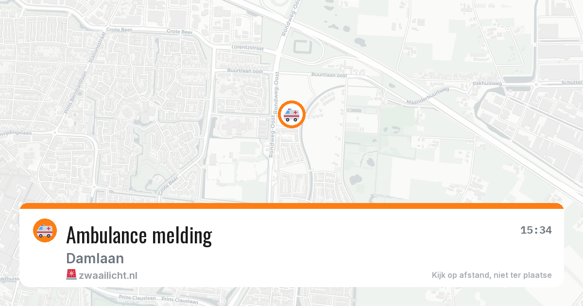Ambulance melding — 17 jun 2026