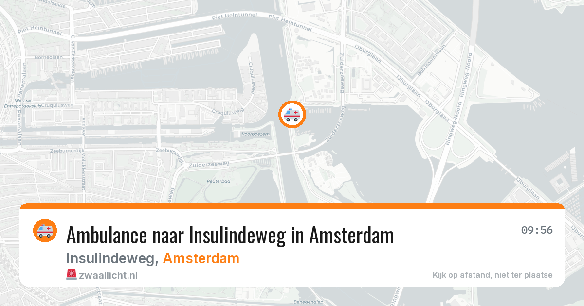 Ambulance naar Insulindeweg in Amsterdam — 23 mrt 2026