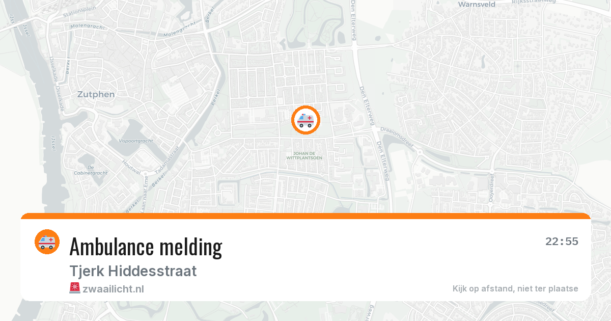 Ambulance melding — 23 jun 2026