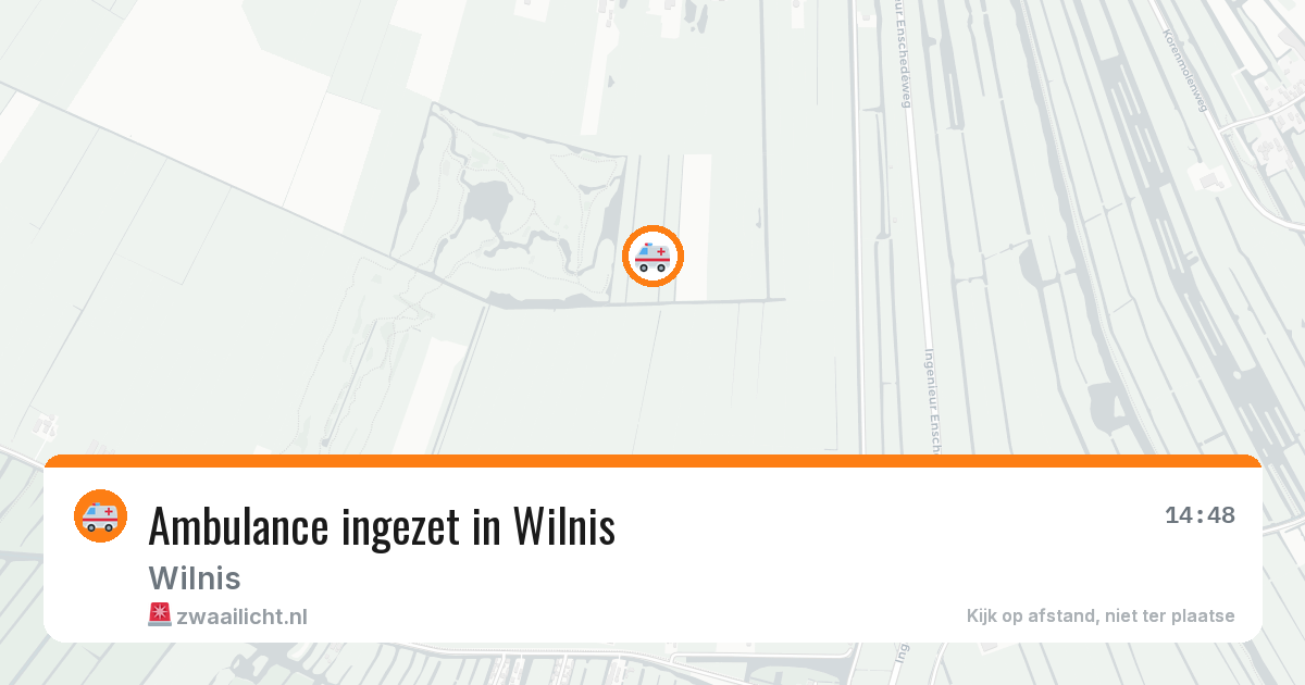 Ambulance ingezet in Wilnis — 11 aug 2026