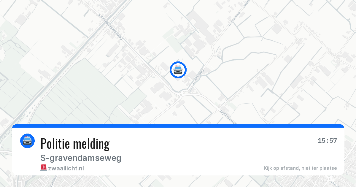 Politie melding — 2 mei 2026