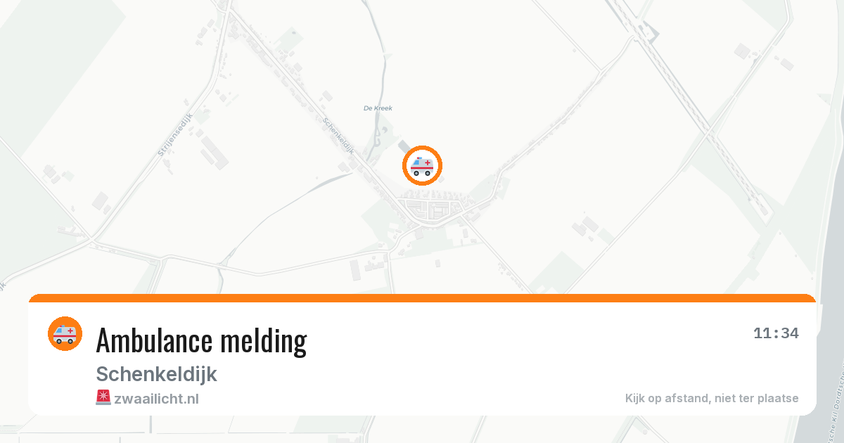 Ambulance melding — 7 mei 2026