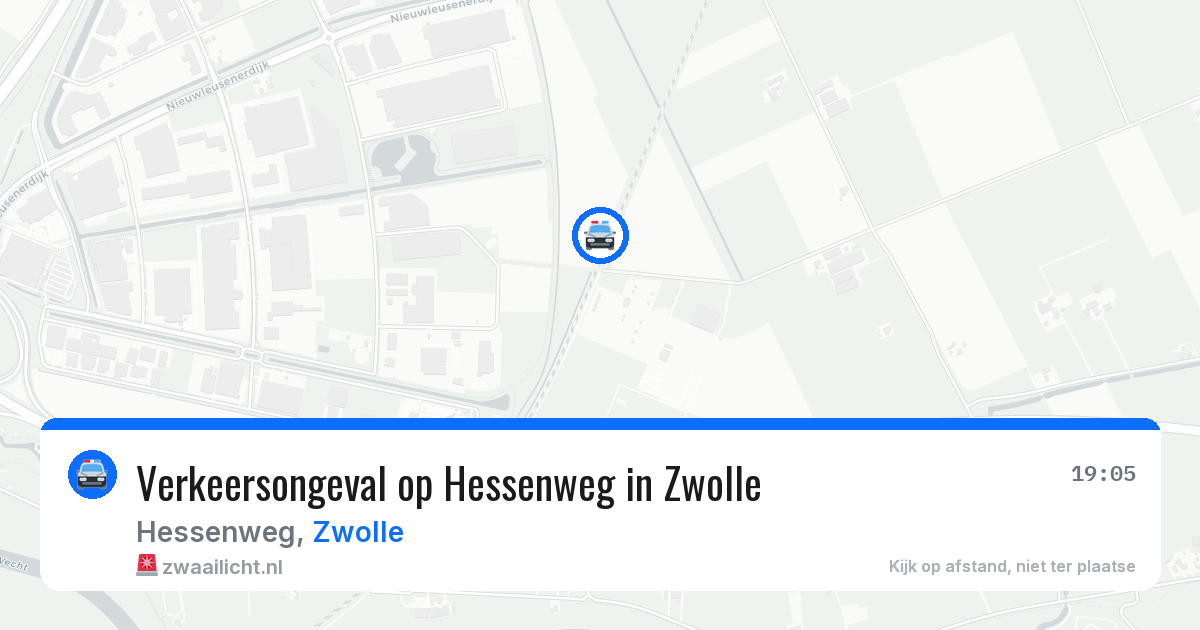 Verkeersongeval op Hessenweg in Zwolle — 26 jun 2026