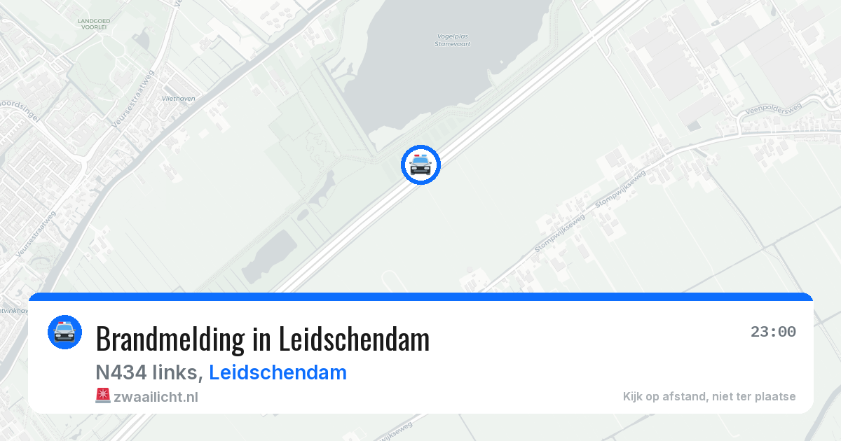 Brandmelding in Leidschendam — 29 mrt 2026