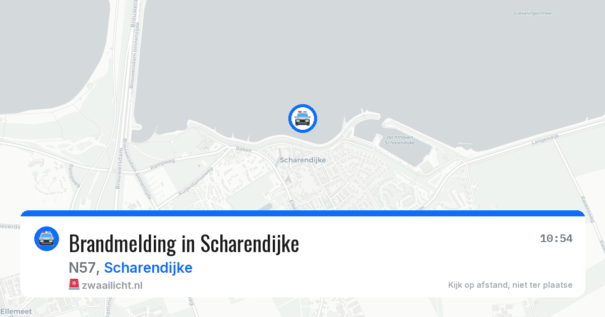 Brandmelding in Scharendijke — 10 apr 2026