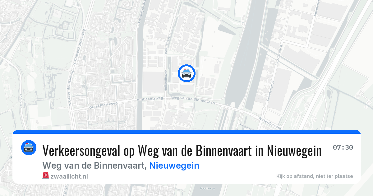 Verkeersongeval op Weg van de Binnenvaart in Nieuwegein — 27 jan 2026