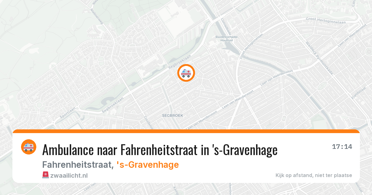 Ambulance naar Fahrenheitstraat in 's-Gravenhage — 13 feb 2026