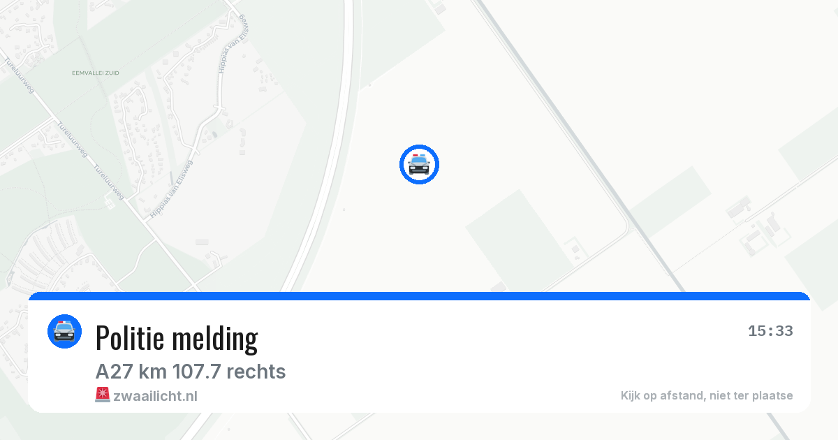 Politie melding — 19 jun 2026