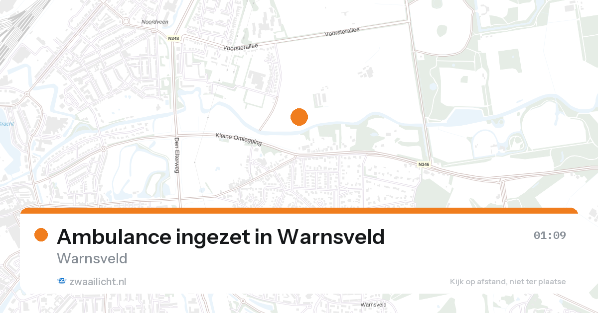 Ambulance ingezet in Warnsveld — 7 feb 2026