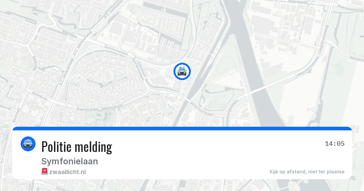Politie melding — 26 jun 2026