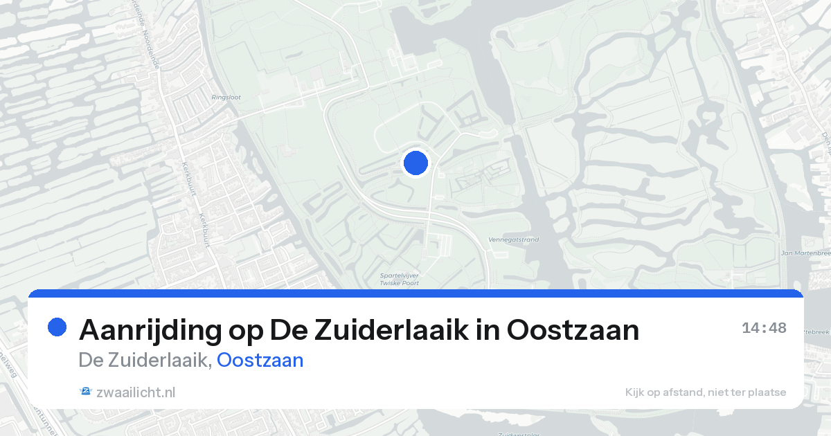 Aanrijding op De Zuiderlaaik in Oostzaan — 23 aug 2026