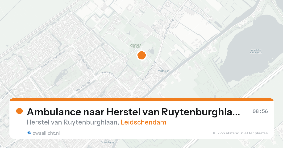 Ambulance naar Herstel van Ruytenburghlaan in Leidschendam — 7 feb 2026