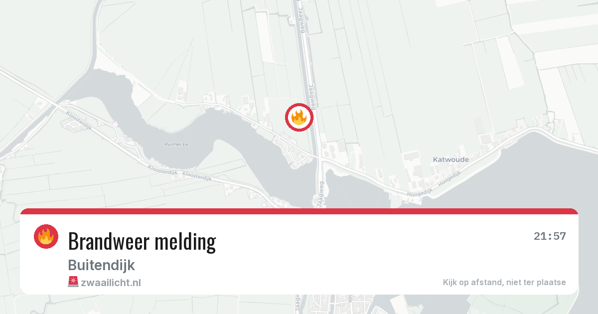 Brandweer melding — 3 jul 2026