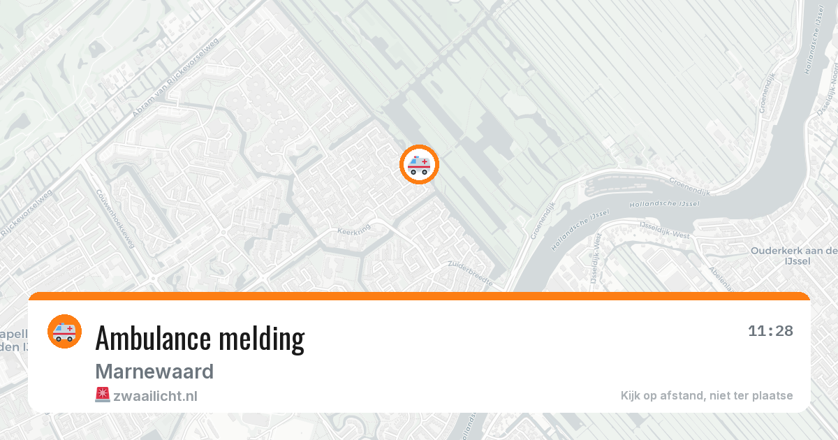 Ambulance melding — 23 jun 2026