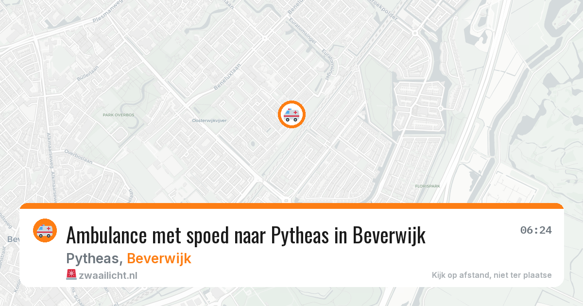 Ambulance met spoed naar Pytheas in Beverwijk — 12 feb 2026