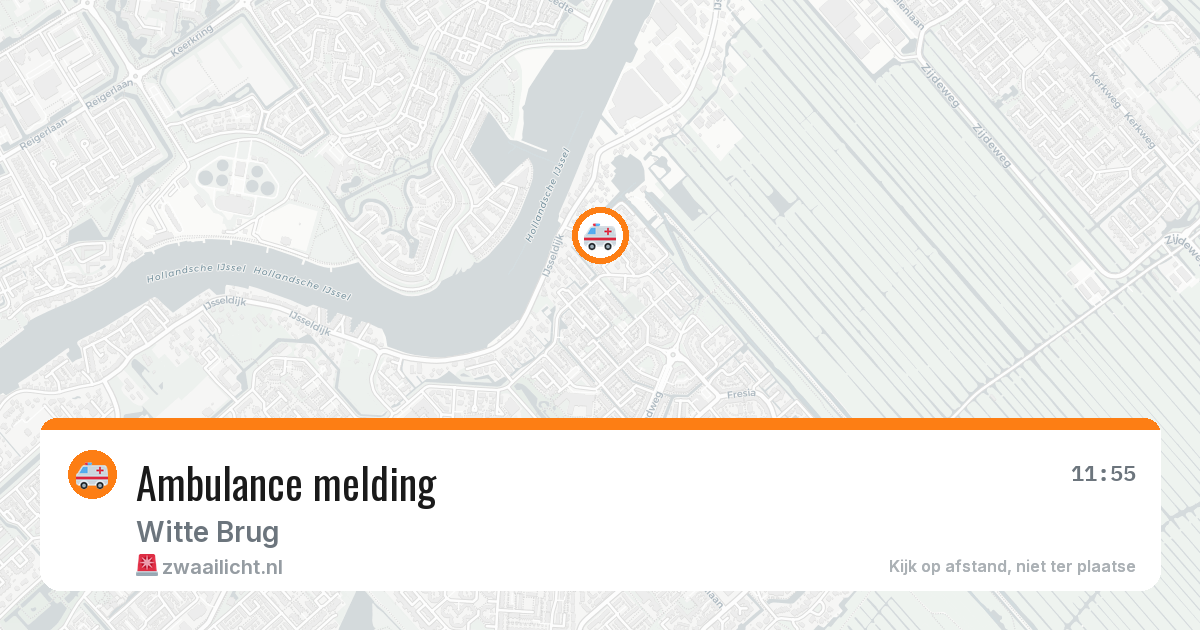 Ambulance melding — 8 jun 2026