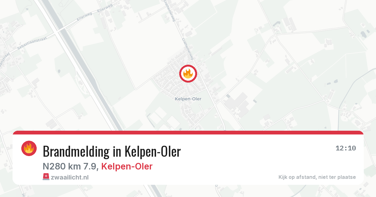 Brandmelding in Kelpen-Oler — 27 mei 2026