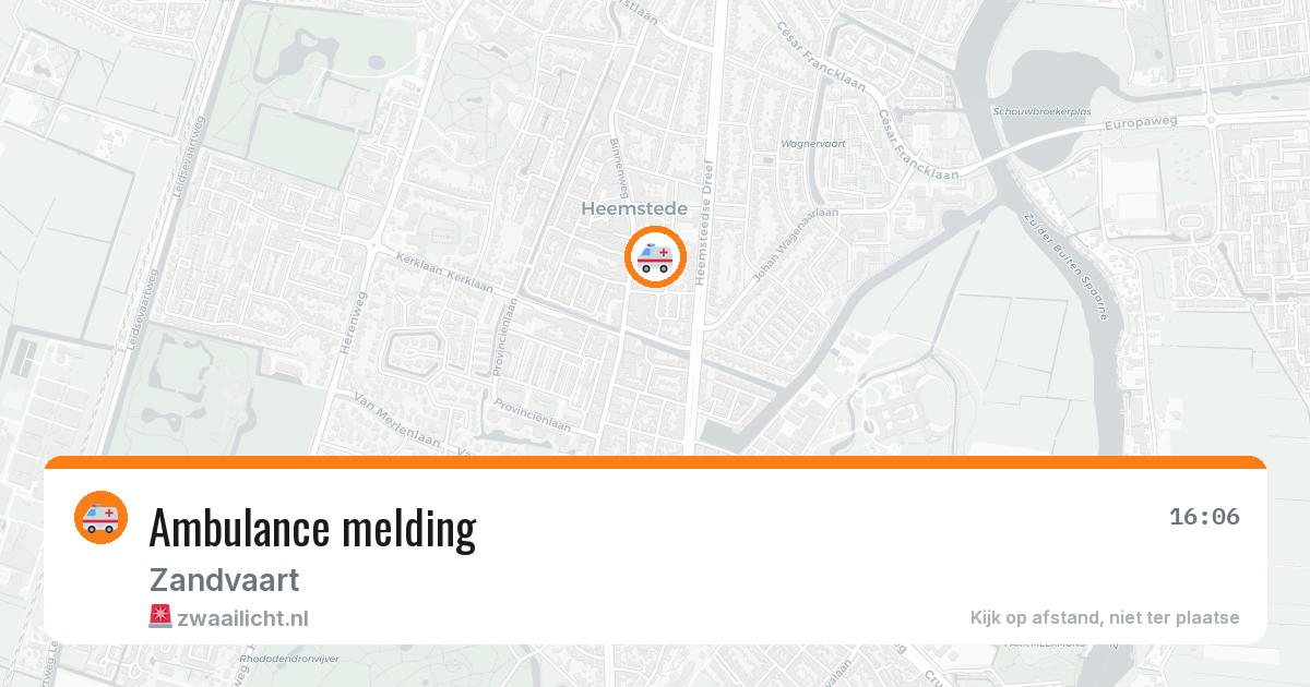 Ambulance melding — 18 jun 2026