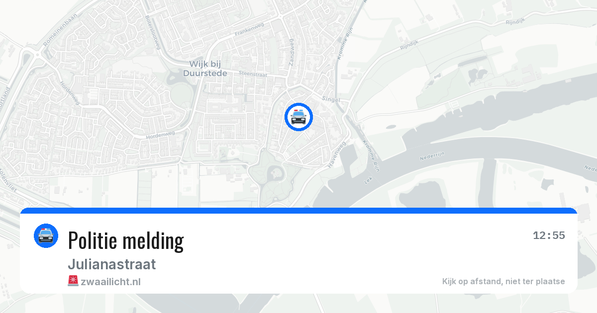 Politie melding — 2 mei 2026