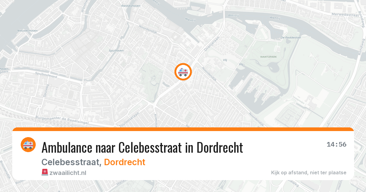 Ambulance naar Celebesstraat in Dordrecht — 1 apr 2026