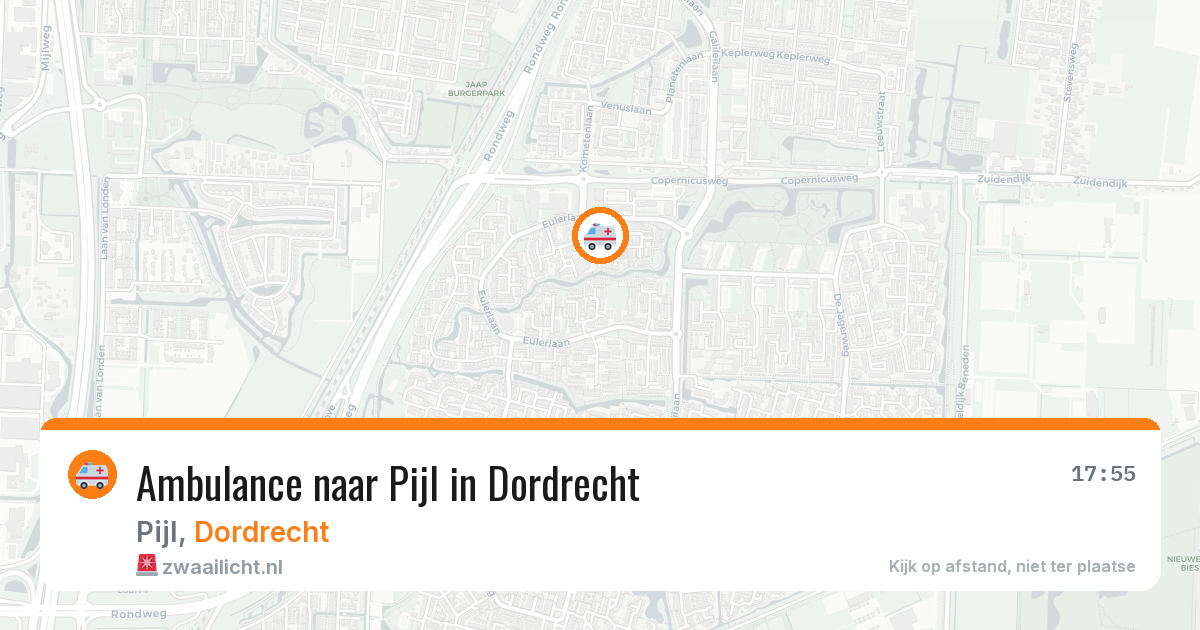 Ambulance naar Pijl in Dordrecht — 8 feb 2026