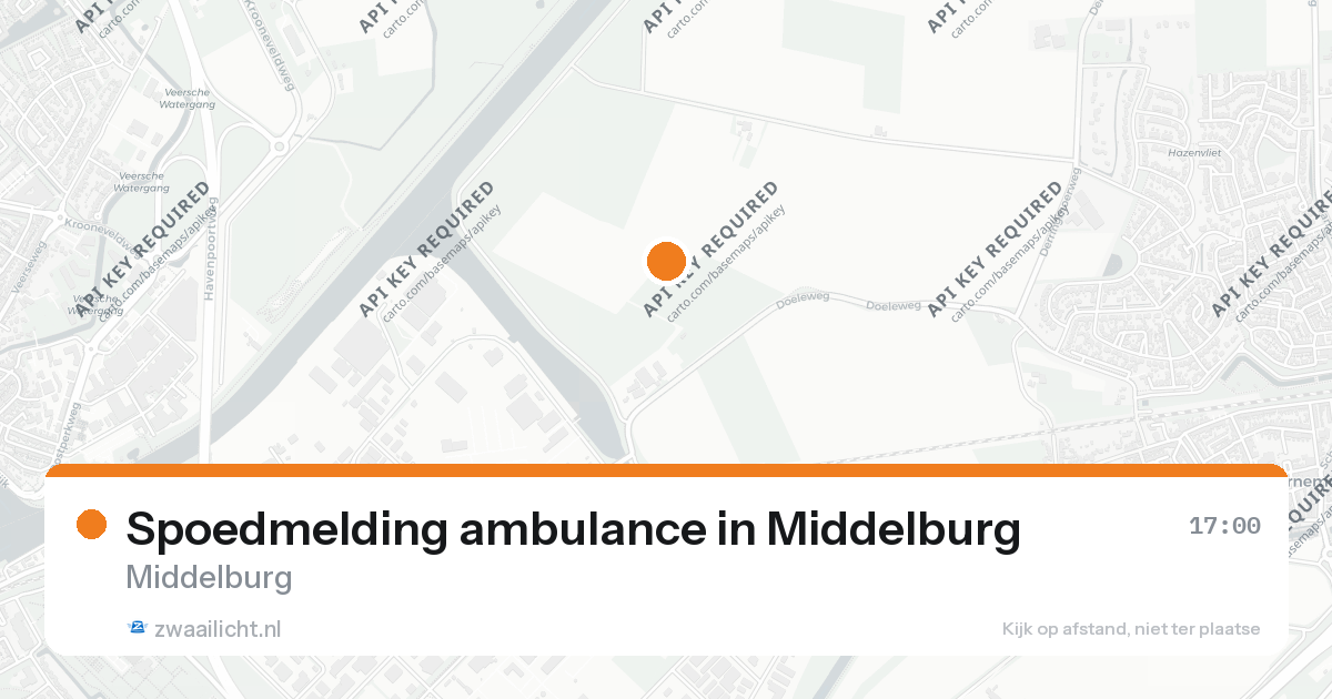Spoedmelding ambulance in Middelburg — 26 aug 2026