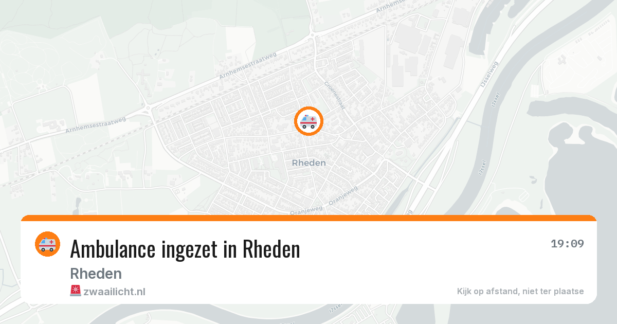 Ambulance ingezet in Rheden — 5 feb 2026
